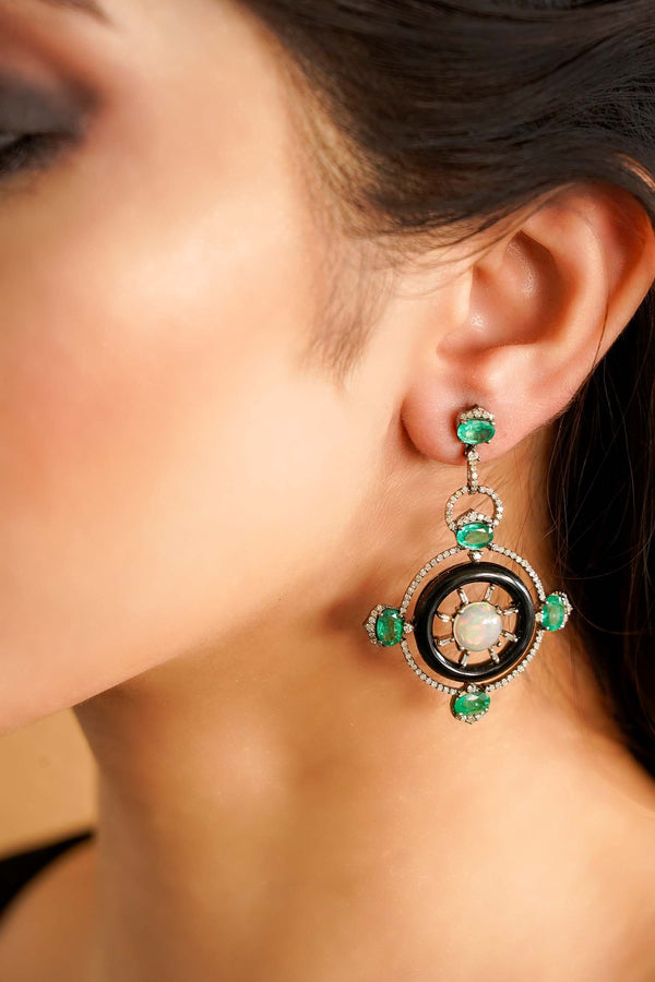 Disc Earrings